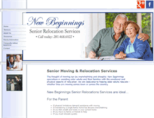 Tablet Screenshot of newbeginningsrelo.com
